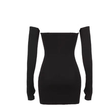 Load image into Gallery viewer, Sweetheart Mini Dress w/ Sleeves

