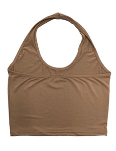 Basic Halter Crop Top