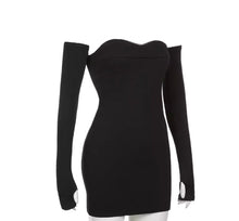Load image into Gallery viewer, Sweetheart Mini Dress w/ Sleeves
