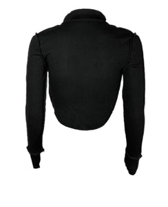 Unfinished L/S Crop Top